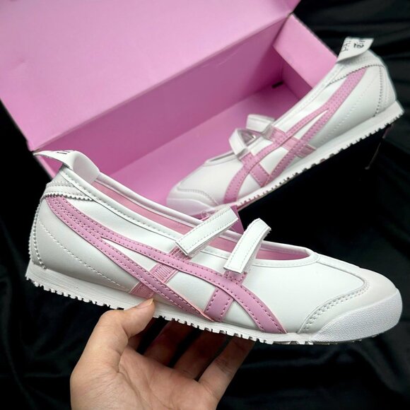 Onitsuka/Tiger x PATOU Mexico 66 Ballerina ‘White Cotton Candy’ - Picture 1 of 6